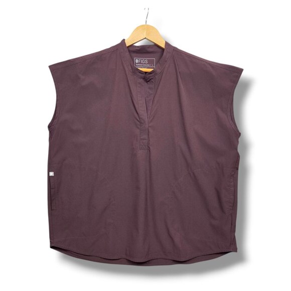 Figs Rafaela Oversized Scrub Top Womens Large W21SW1055 - Picture 1 of 11
